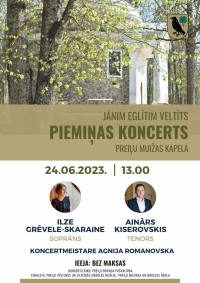 24. jūnijā Preiļu muižas kapelā izskanēs piemiņas koncerts Jānim Eglītim
