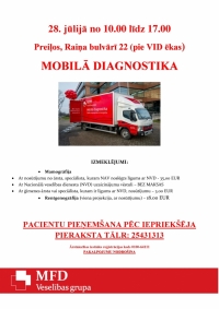 Mobilā diagnostika Preiļos