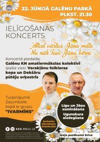Ielīgošanas koncerts Galēnos