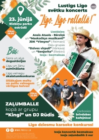 Līgo svētki Riebiņu parka estrādē