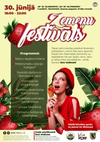 Zemeņu festivāls Saunā