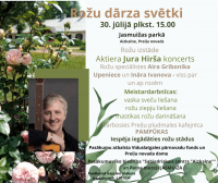 Rožu svētki Raiņa muzejā “Jasmuiža”