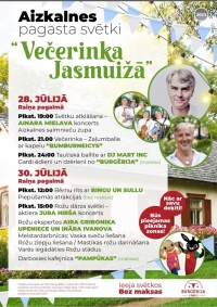 Aizkalnes pagasta svētki "Večerinka Jasmuižā"