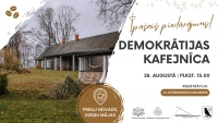  “Demokrātijas kafejnīca” viesu namā “Dzeņu mājas”