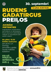 Rudens gadatirgus Preiļos