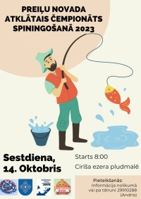 Preiļu novada atklātais čempionāts spiningošanā 2023