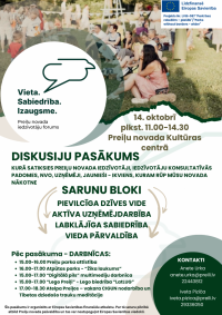 Preiļu novada iedzīvotāju forums "Vieta. Sabiedrība. Izaugsme."