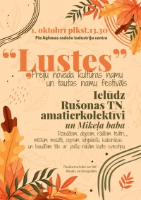 Miķeļdienas ļustes kopā ar Mikeļa babu un Rušonas kultūras nama amatierkolektīviem