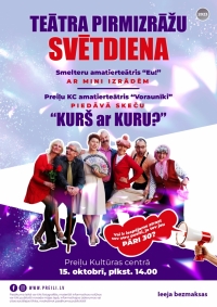 Teātra pirmizrāžu svētdiena