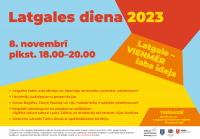 8. novembrī notiks vērienīgais tiešraides pasākums "Latgales diena 2023"