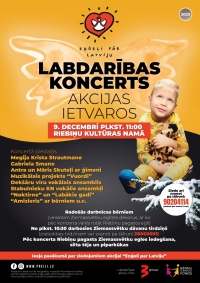 Labdarības koncerts akcijas “Eņģeļi pār Latviju” ietvaros
