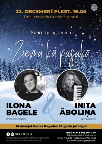 Koncertprogramma “Ziemā kā pasakā”