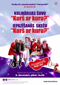 Teātra izrāde "Kurš ar kuru"