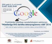 Praktiskās mācības “Mūsdienīga NVO darbība datorprogrammu vidē”