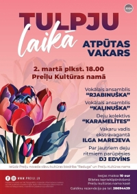 Atpūtas vakars “Tulpju laikā”