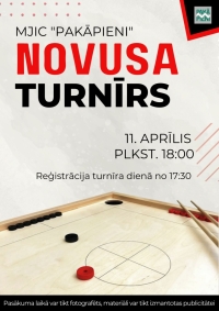 Novusa turnīrs Riebiņu MJIC "Pakāpieni"