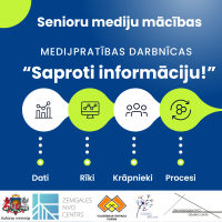 Senioru medijpratības seminārs “Saproti informāciju”