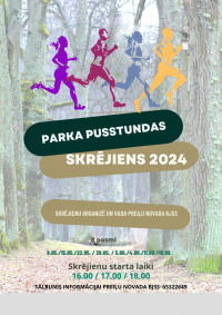 Parka pusstundas skrējiens 2024