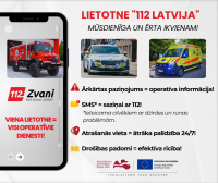 Jauno lietotni “112 Latvija” lejupielādējuši jau 30 tūkstoši Latvijas iedzīvotāju