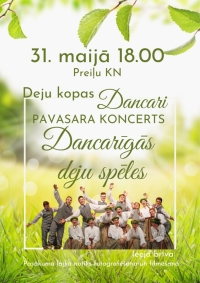 Deju kopas "Dancari" pavasara koncerts