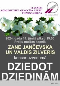 Komunistiskā genocīda upuru piemiņas dienas pasākums Preiļos