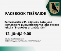 Lekcija “Bruņojies ar zināšanām”