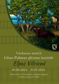 Gleznu izstāde "Elpas Vilcienā"