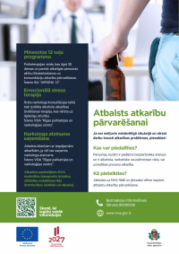 Atbalsts atkarību pārvarēšanai