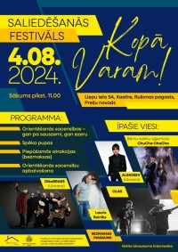 Saliedēšanās festivals “Kopā Varam!”