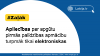 Pirmās palīdzības apliecības turpmāk būs elektroniskas un pieteikšanās kursiem - ērtāka