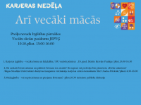 Karjeras nedēļas 2024 pasākums "Arī vecāki mācās"