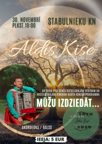 Alda Kises koncerts “Izdziedāt mūžu”