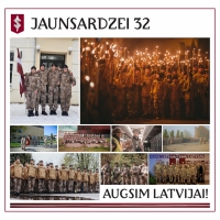 Par godu Jaunsardzes jubilejai, 29. novembrī jaunsargus aicina savās mācību iestādēs ierasties formas tērpā
