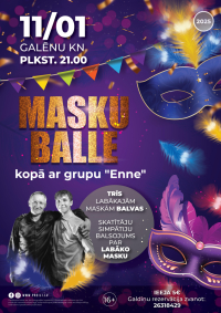 Masku balle kopā ar grupu "ENNE"