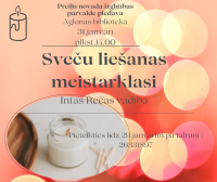 Preiļu novada Izglītības pārvalde piedāvā sveču liešanas meistarklasi
