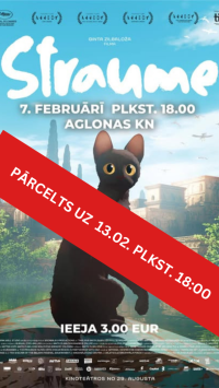 Ginta Zilbaloža animācijas filma “Straume”