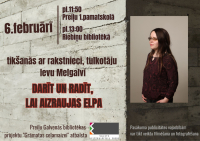 Preiļu novada jauniešu tikšanās ar rakstnieci, tulkotāju Ievu Melgalvi