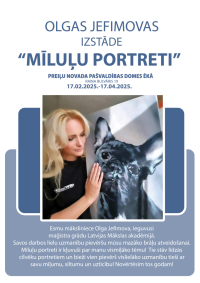 Olgas Jefimovas izstāde "Mīluļu portreti"