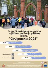 5. aprīlī Preiļu pilsētas ielās norisināsies Cīruļputenis 2025