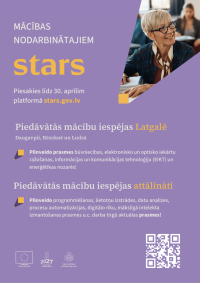 Informācija par aktualitātēm projektā STARS!