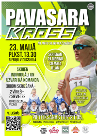 Pavasara kross ar Anitu Siliņu (Kažemāku)