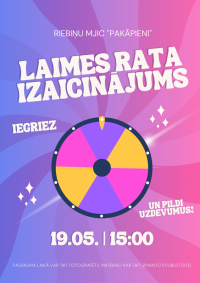 Laimes rata izaicinājums Riebiņu MJIC "Pakāpieni"