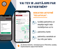Lietotnē “112 Latvija” tagad pieejama informācija par tuvākajām patvertnēm