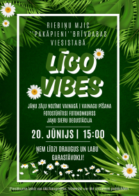 Aicinām jauniešus uz vasaras saulgriežu pasākumu “LĪGO VIBES” Riebiņos