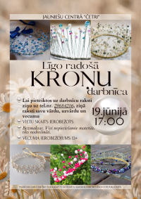 Līgo radošā kroņu darbnīca