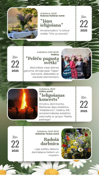 Līgo pasākumi Preiļu novadā 2025