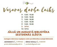 Vasaras darba laiks