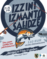 Biedrība "Jaunie Spārni" izsludina pieteikšanos uz bērnu diennakts nometni “Izzini. Izmanto. Saudzē.”  