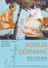 Agnijas Ģērmanes gleznu izstāde “Saules vannas”