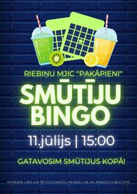 Smūtiju Bingo MJIC Pakāpieni